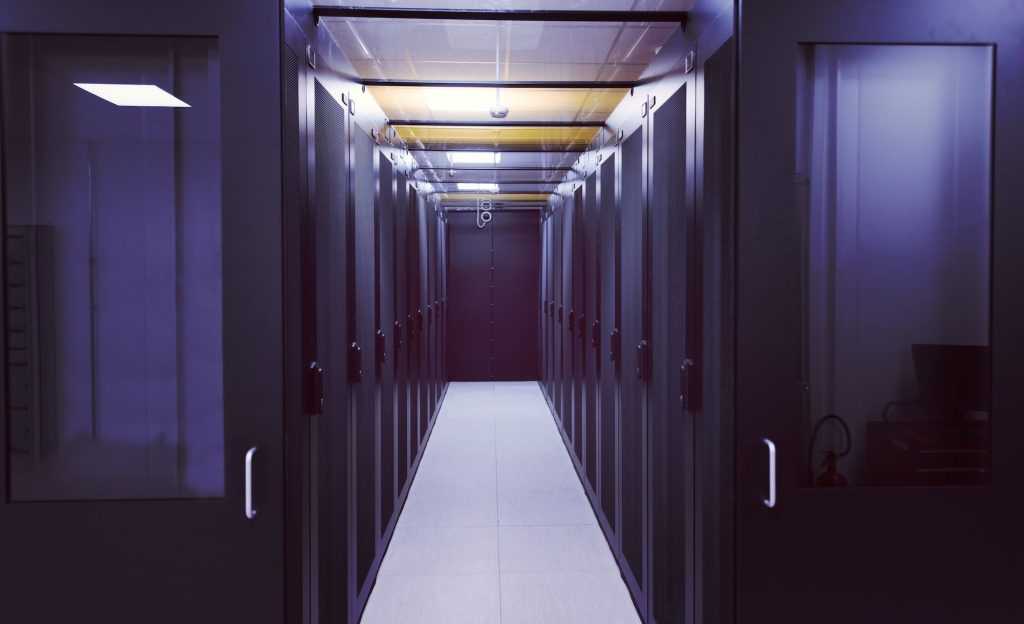 modern server room